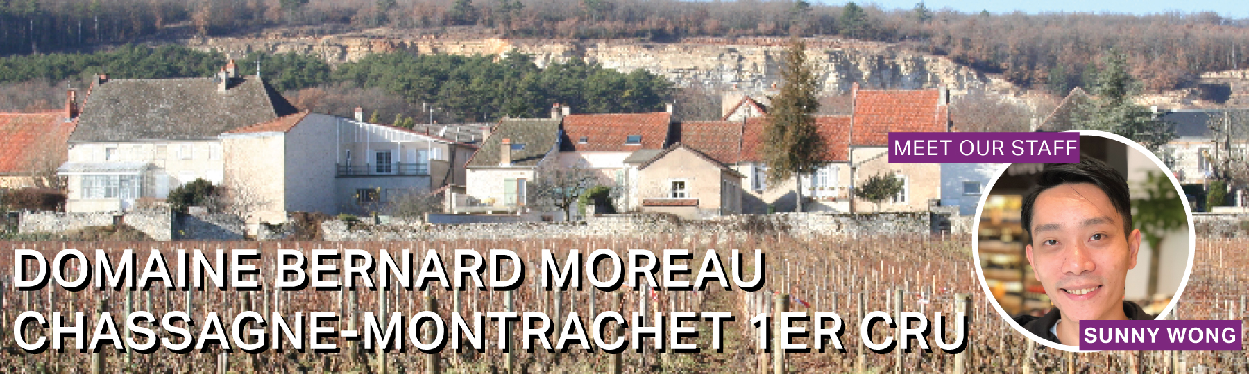 Fine Wine Friday: Bernard MoreauChassagne-Montrachet 1er Cru